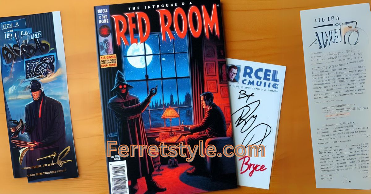 Red Room Comic Signed by Bryce