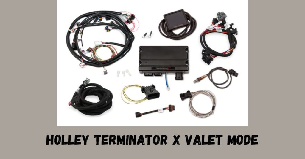 Holley Terminator X Valet Mode